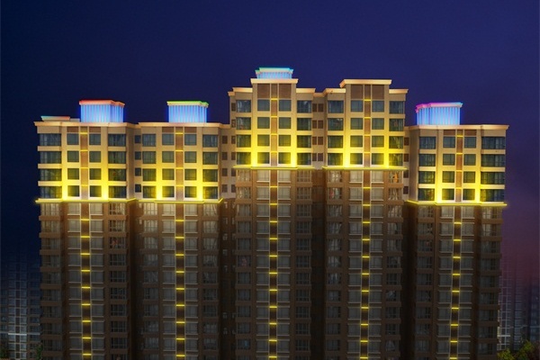 樓體亮化設(shè)計中常用的風(fēng)格和手法