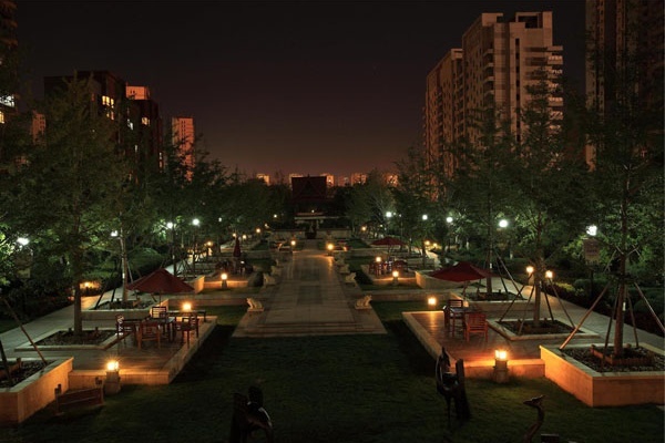 小區(qū)亮化照明怎么做？